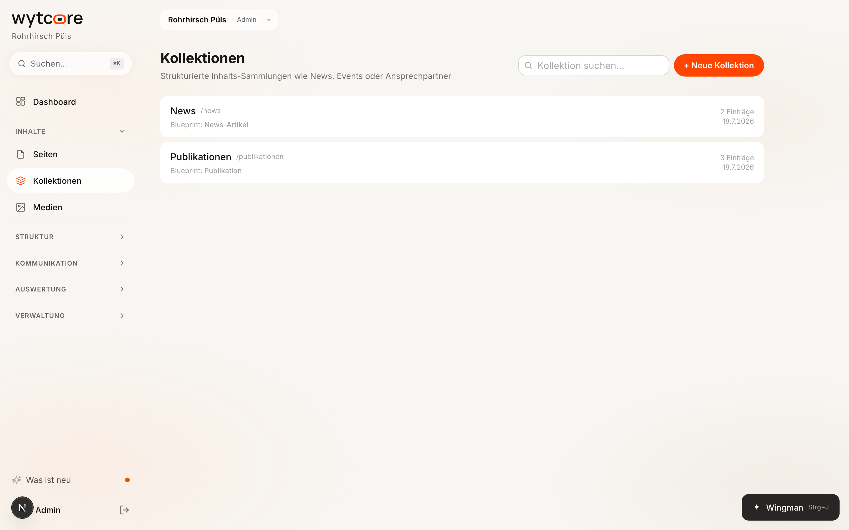 Kollektionen